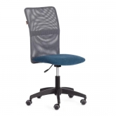 Кресло START флок/ткань синий/серый 32/W-12